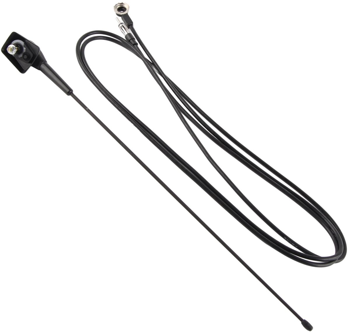 Dailygoods- Autoradio Antenne Hoge Prestaties - Draaibare Basis - Auto Antenne Universeel - AM/FM Ontvangst - Signaalbereik tot 10 Mijl - Betrouwbaar Gebruik