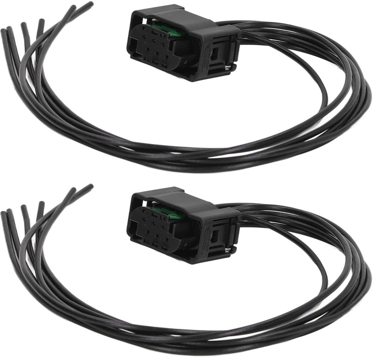 Dailygoods- Gasklephuisconnector 6-draads - ABS-materiaal - OEM-kwaliteit 68018956AC - Vervanging voor Dodge Caravan/Town and Country - Duurzaam - Eenvoudige installatie - Connector