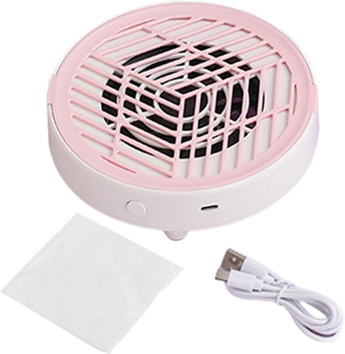 Nagelstofzuiger Elektrisch - Nagelstof Ventilator - Schoon Werken - Stille Motor - 17 x 15.8 x 5.5 cm - Wit