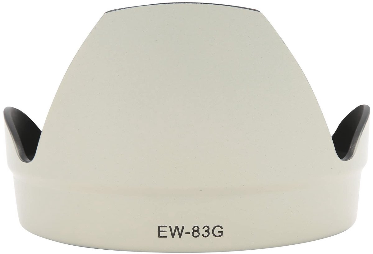 Dailygoods- Zonnekap Omkeerbaar - Voor EF 28-300mm f/3.5-5.6L IS USM - ABS Materiaal - Lichtgewicht 41 g - Voorkomt Reflectie - Geschikt voor Flitsfotografie - Lenskap