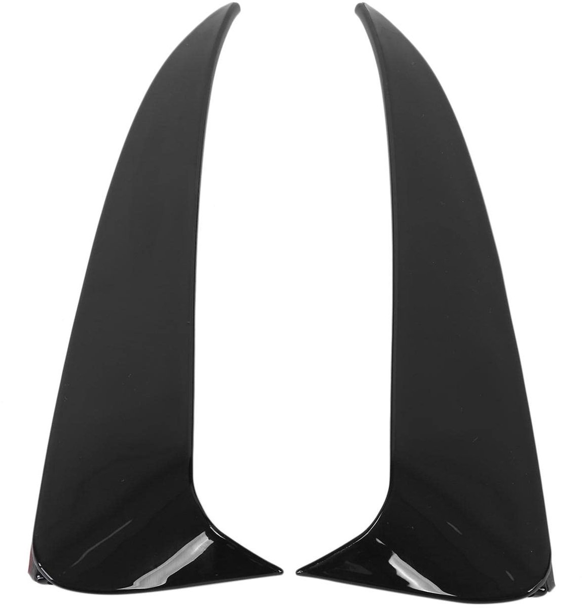Dailygoods- Achterbumper Bescherming - Achterbumper Ventilatie Rooster - Vervanging voor Benz C-Klasse W205 - ABS Materiaal - Eenvoudige Installatie - Zwarte Kleur - Bumpertrim