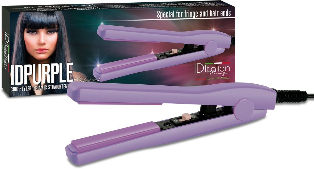 Professionele Mini Stijlang - ID Italian Design - Purple