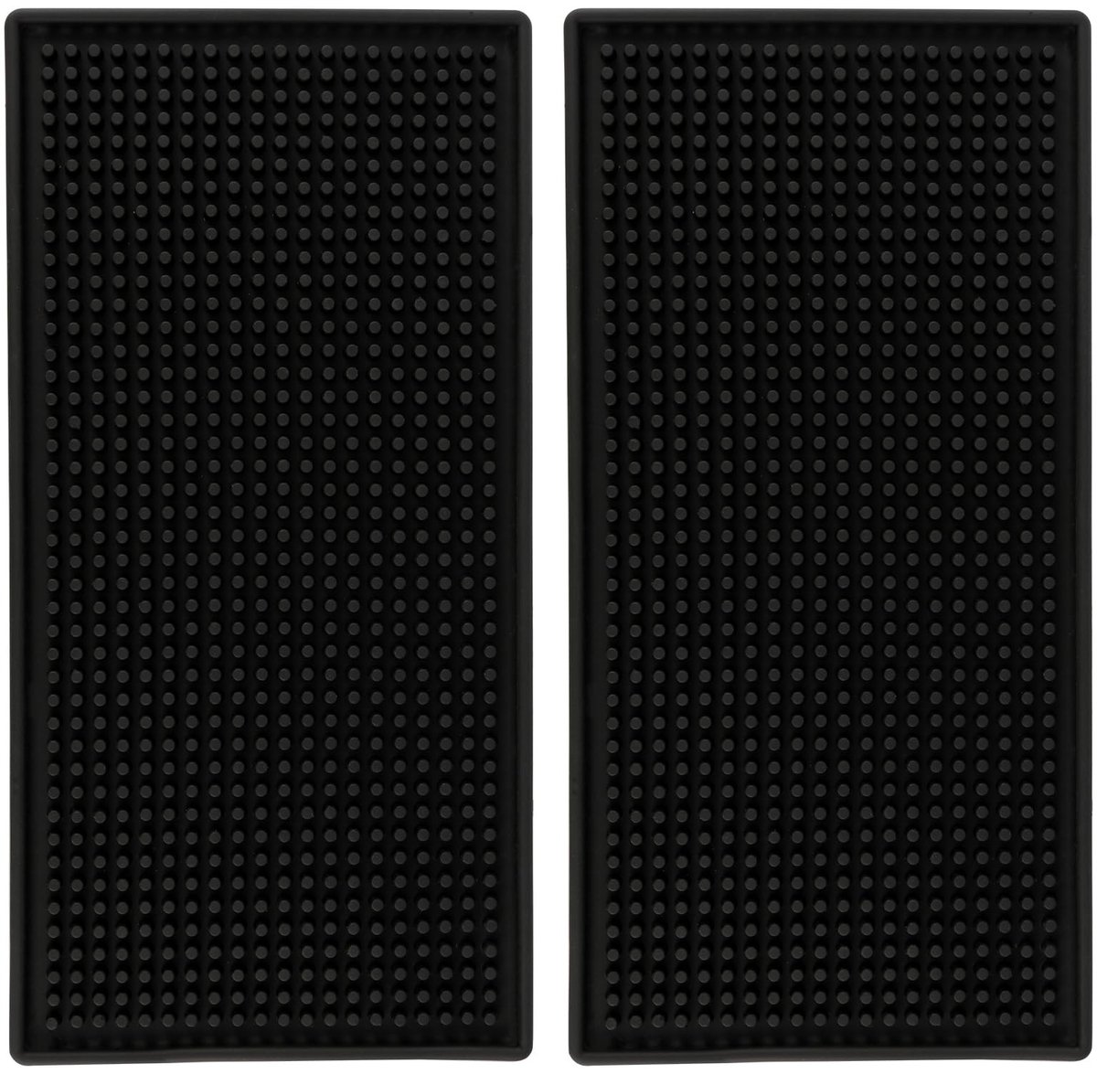 Dailygoods- Afdruipmat Antislip - Siliconen Barmaat - Rechthoekige Vaatwasafdruipmat - Keukenmat - 30 x 15 cm - Stabiel en stijlvol - Barmat