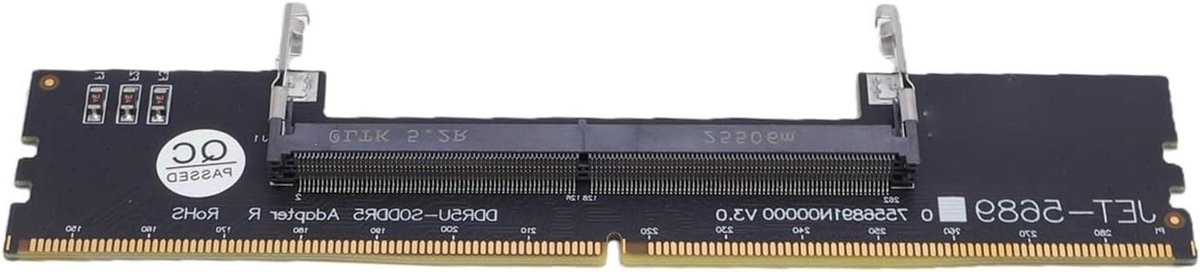 Geheugen Adapterkaart - RAM Converter - Computer Onderhoud - DDR5 Laptop Naar Desktop - 16 x 6 x 1 cm