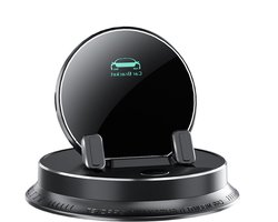 Automatische telefoonhouder - Mobiele houder - Veilig Navigeren - Intelligente inductie - 360 graden draaibaar - Zwart
