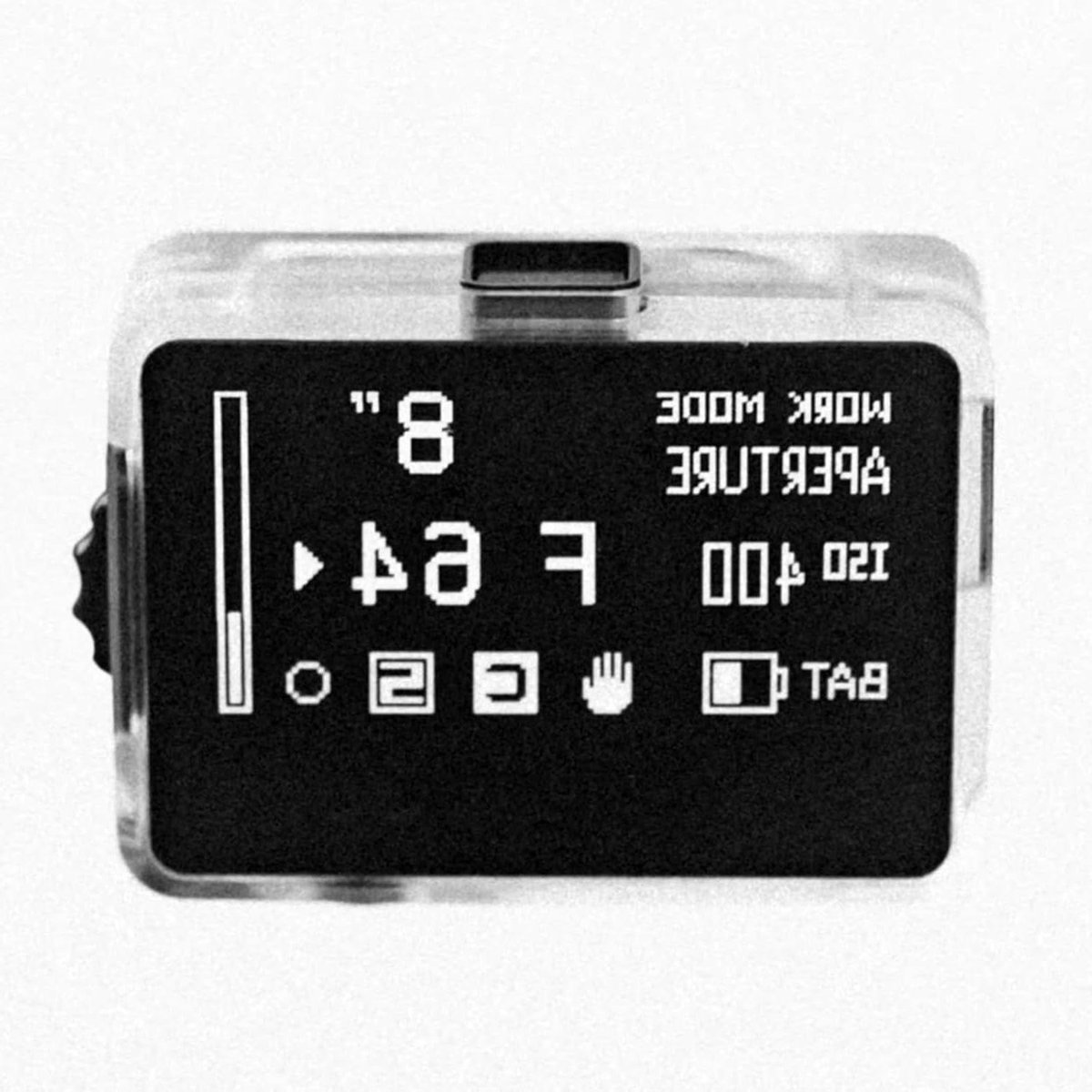 Camera Lichtmeter - Belichtingsmeter Fotografie - Optimale Belichting Vinden - Groot OLED Scherm - 30° FOV - Zwart