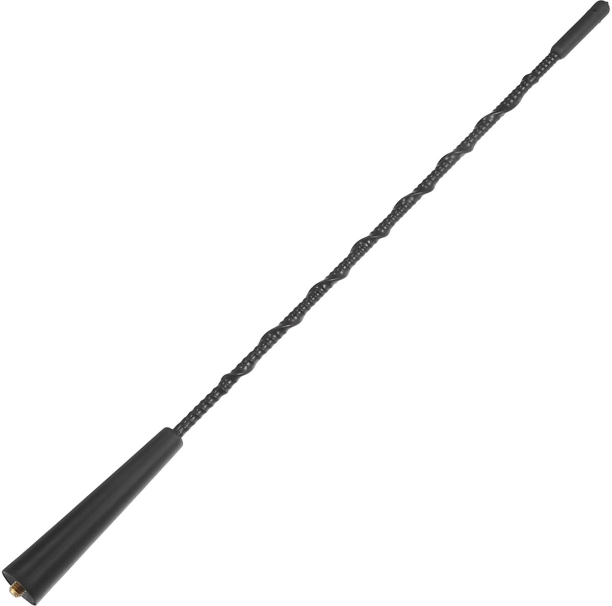 Dailygoods- Antenne Mast Metaal - Auto Antenne Kort - Voor Mazda 3 2.0L/2.3L 2004-2006 - Zwart - Eenvoudige Montage - 23cm Lengte