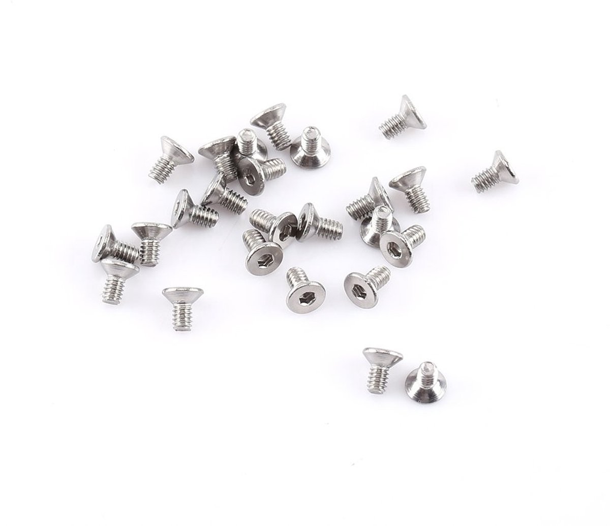 Dailygoody - M2 Inbusbouten - 250Pcs - Roestvrij staal - Assortiment A2 - Zeskantmoeren - Geschikt voor diverse toepassingen - Platte kop