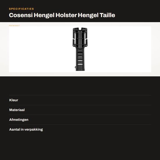 Dailygoods- Hengel Holster 2 Stuks - Hengel Taille Houder - Outdoor — afbeelding 3