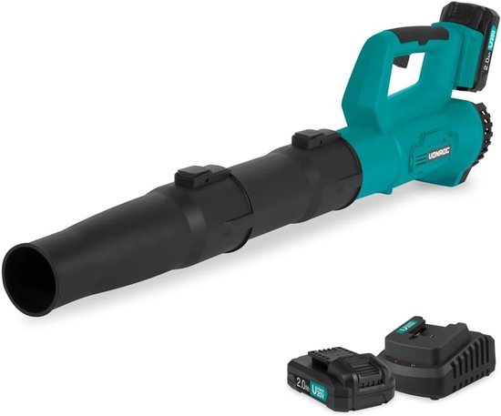 VONROC TurboJet Bladblazer 20V - Axiaal design: zeer krachtig, hoog rendement - Luchtvolume 420m3/uur - Excl. Accu en snellader — afbeelding 4
