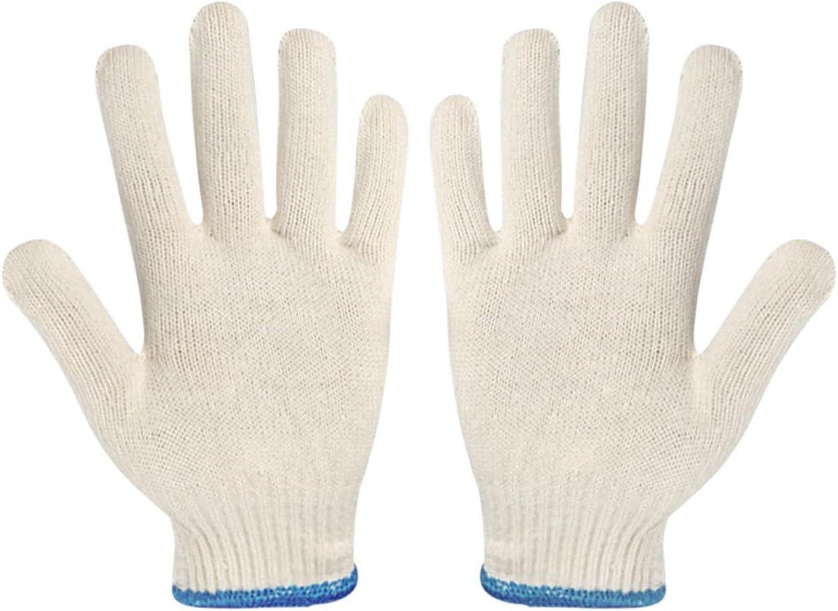 1 paar dubbellaagse katoenen isolatiehandschoenen, ovenhandschoenen, hittebestendige handschoenen, keukenhandschoenen, mini-ovenhandschoenen, bakhandschoenen, katoenen handschoenen