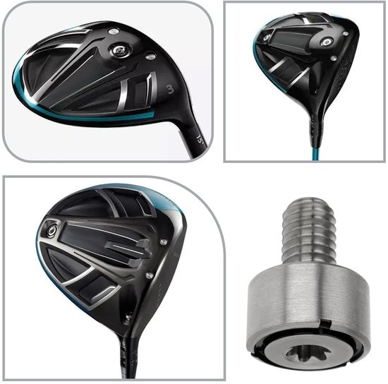 Golfclub Gewicht 19g - Roestvrij Staal - Compatibel met Callaway Rogue - Schroefdraai Gewicht - Eenvoudig te Installeren - Duurzaam en Lichtgewicht - Gewichtsschroef — afbeelding 5