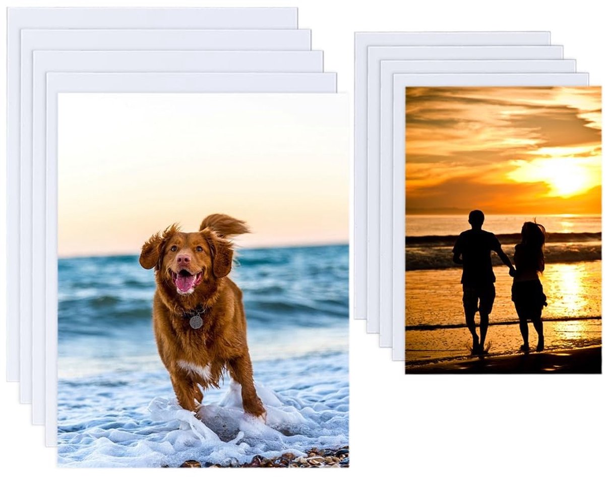 Dailygoods- Metalen Lijst 10 Stuks - Sublimatie Fotoalbum - Lege Muurlijst - Aluminium Fotobord - Rechthoekige Maten - Creatieve Decoratie