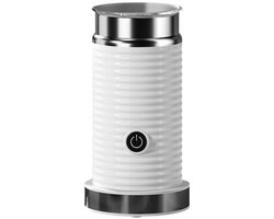 Melkschuimer, automatische melkschuimer, elektrische melkschuimer voor warme en koude melk, kan melk opschuimen of verwarmen - wit