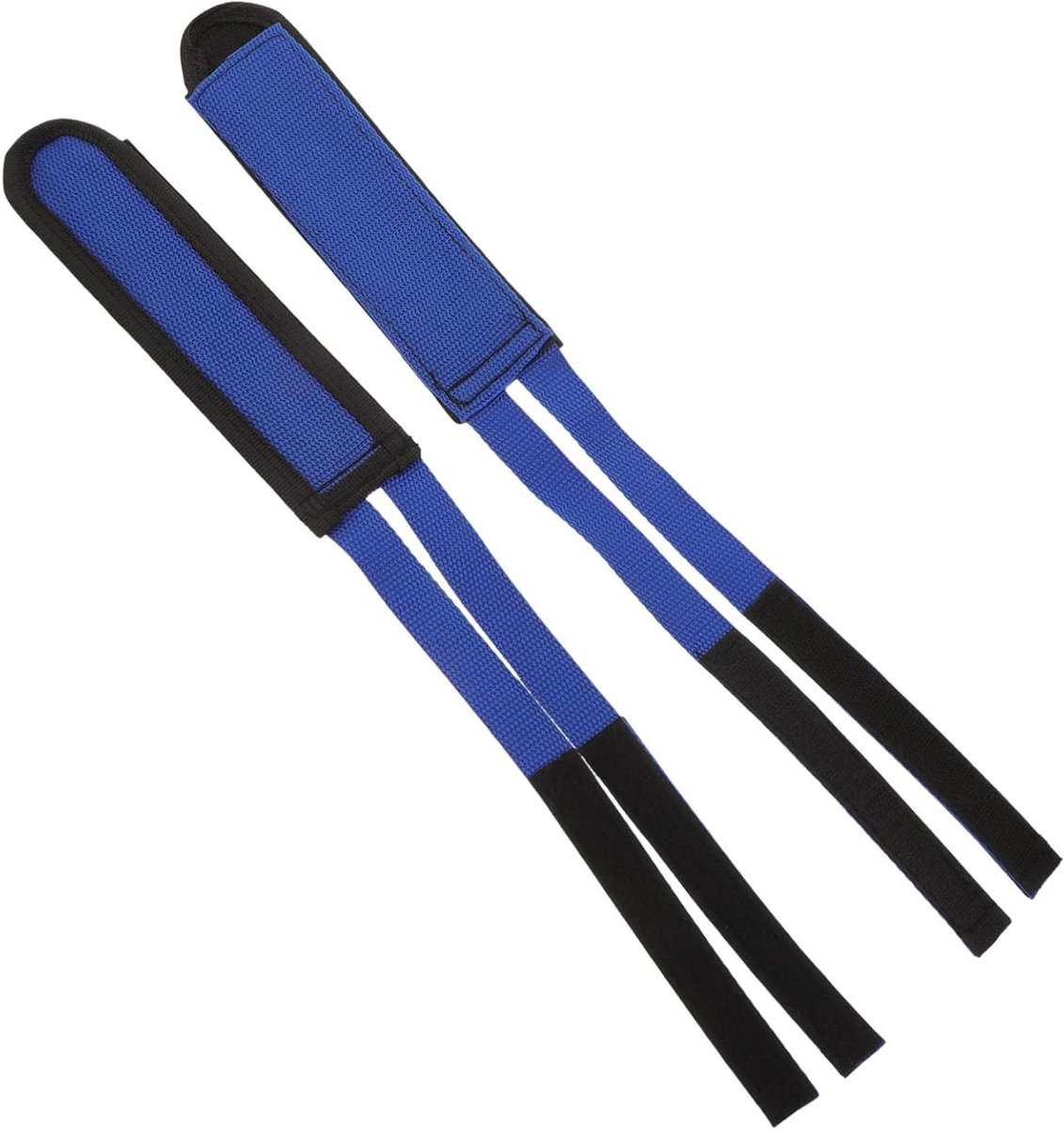 Fiets Pedaalbanden - Fietstrainer Riemen - Efficiënt Fietsen - Verstelbaar Nylon - 2 stuks - Blauw