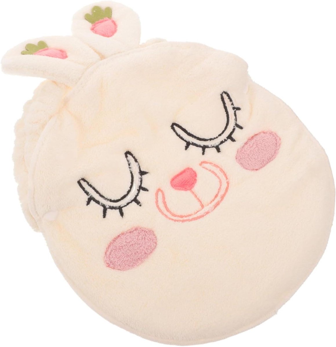 Gezichtsmasker Handdoek - Stoommasker Gezicht - Huidverzorging Thuis - Warm en Koud Kompres - 31x22.5 cm - Zoals getoond