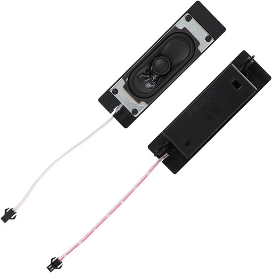 Allecto - TV Luidspreker - 8 Ohm 10W - Uitstekende geluidskwaliteit - Zwart - Breed bereik geluid - Geschikt voor LCD TV en Reclame Machine van Allecto — afbeelding 2