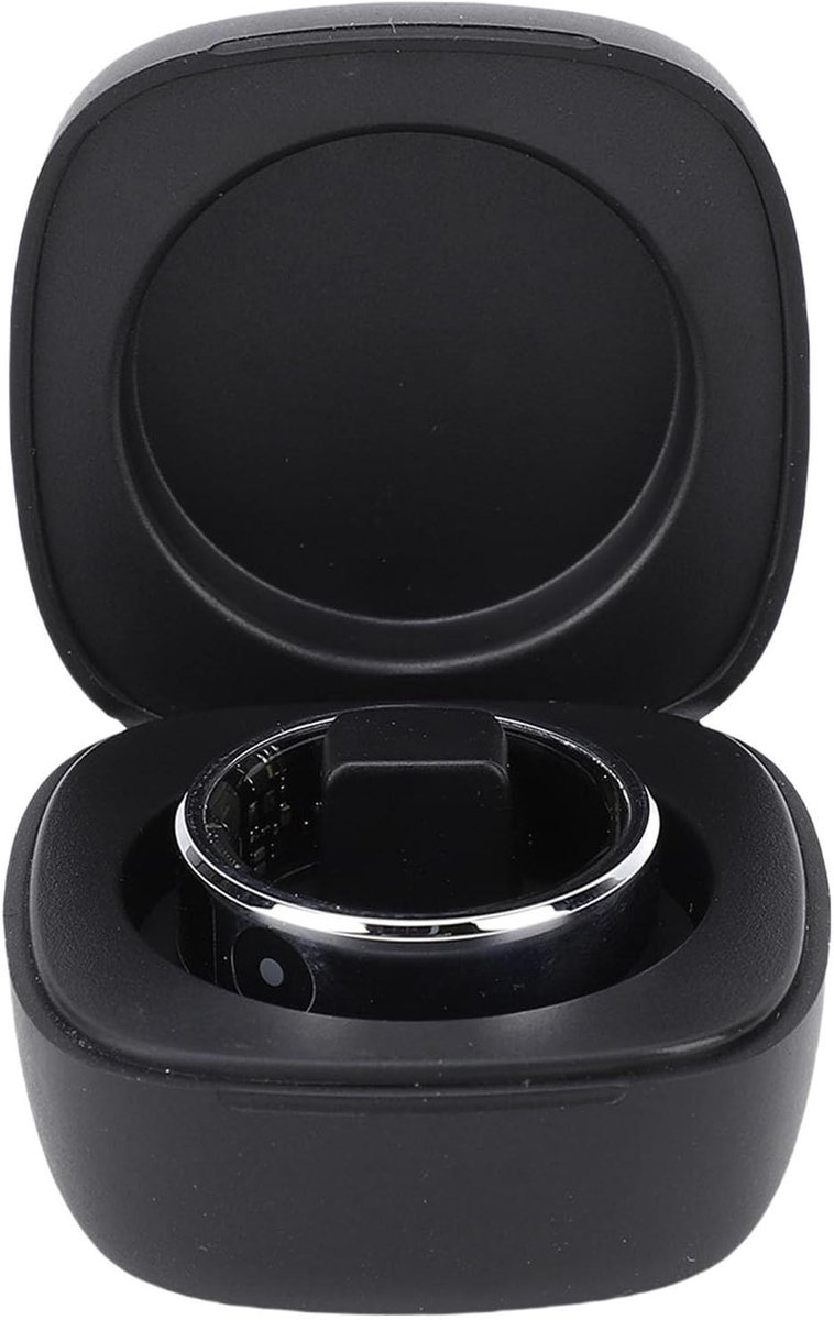 Slimme Ring - Fitness Tracker - Sporten Gezondheid - 50M Waterdicht - Maat 9 - Zilver