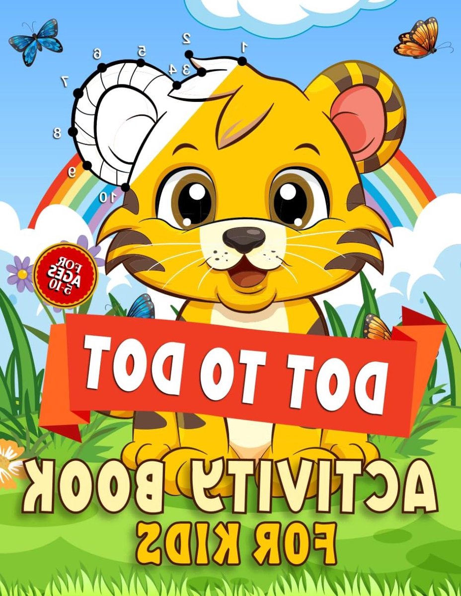 Kinderen Activiteitenboek - Punt-naar-Punt - Leren Tellen - 202 Plezier Pagina's - 100 Ontwerpen - Niet Van Toepassing