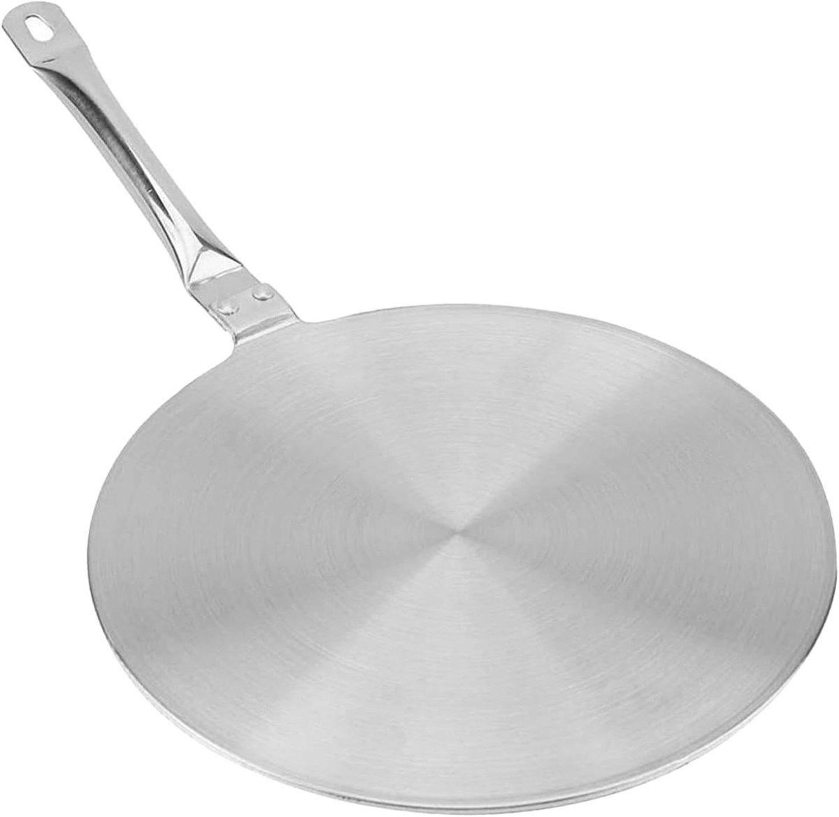 Inductie Adapterplaat Kookplaat Converter Gelijkmatige Warmte Roestvrij Staal 20 cm Diameter Zilver