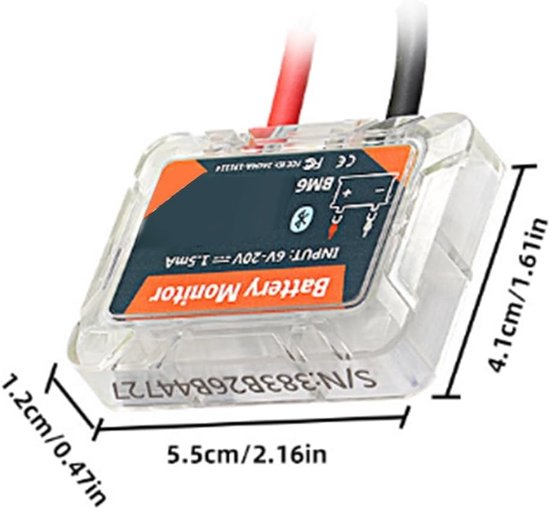 Auto Accu Monitor - Accu Controle - Voertuig Onderhoud - Bluetooth Connectie - 12V - Zoals Afgebeeld — afbeelding 4