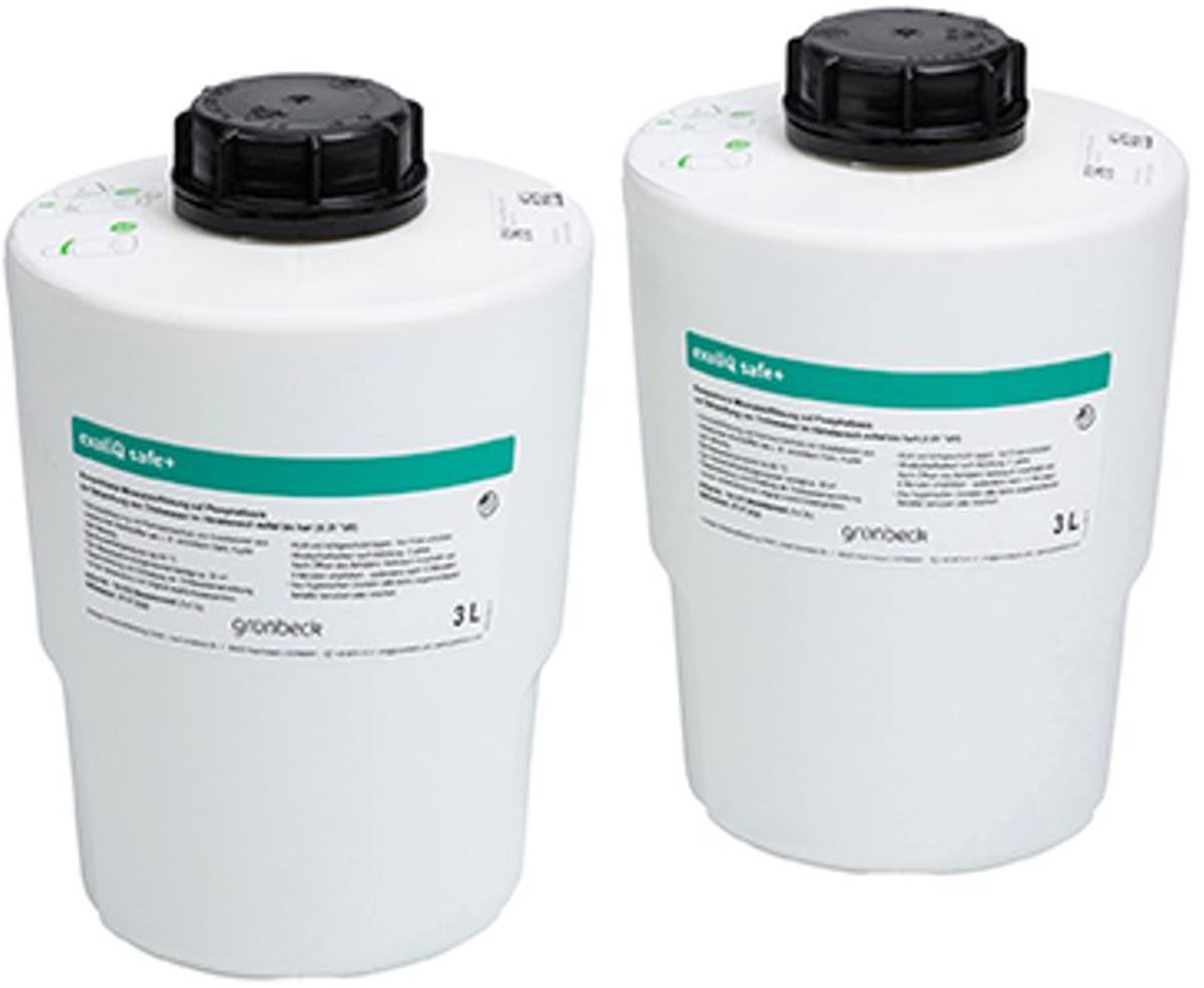 Grünbeck Mineralenoplossing exaliQ safe+ 2 x 3 liter fles, 114033