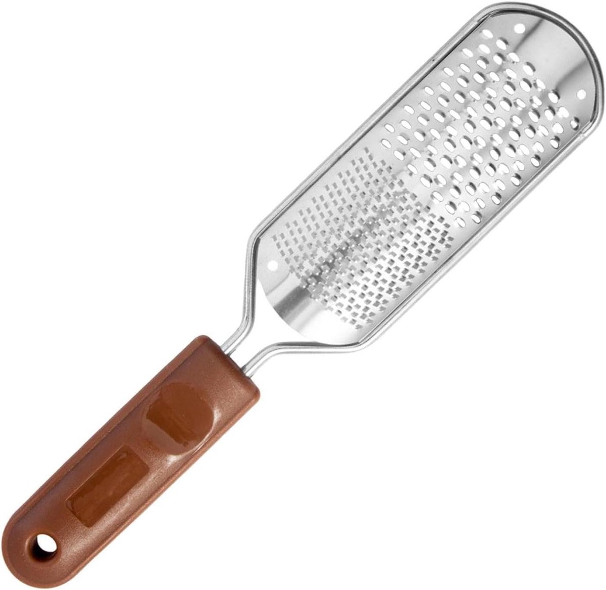 Voetvijl - Eeltverwijderaar - Voetverzorging Thuis - Comfortabel Handvat - 28 cm - Bruin