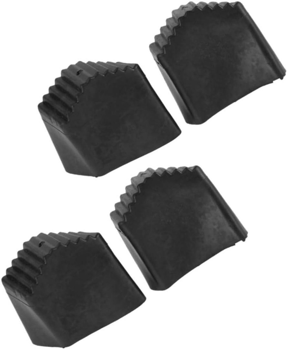 Ladderbeschermers - Voethoesjes - Vloerbescherming - Antislip - 12 Stuks - Zwart