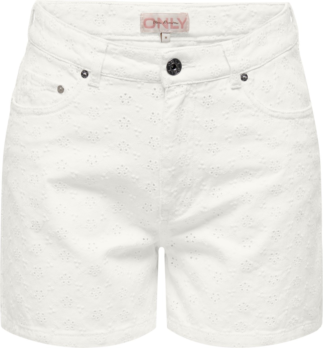 ONLY - ONLTERESE HW EMB SHORTS PNT - Dames - Bermuda shorts