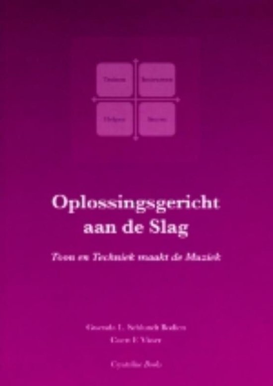Oplossingsgericht aan de Slag - cover