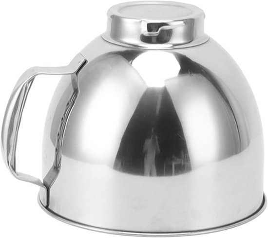 Roestvrijstalen Mengkom - Bak Kom - Keukenmixer Accessoire - Duurzaam 304 Materiaal - 5QT Capaciteit — afbeelding 5