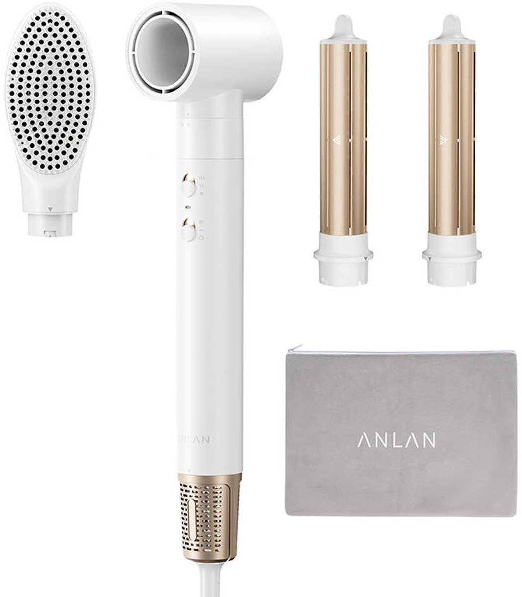 Anlan Hair Stylist 4-In-1 Haarstyling En Stijlen
