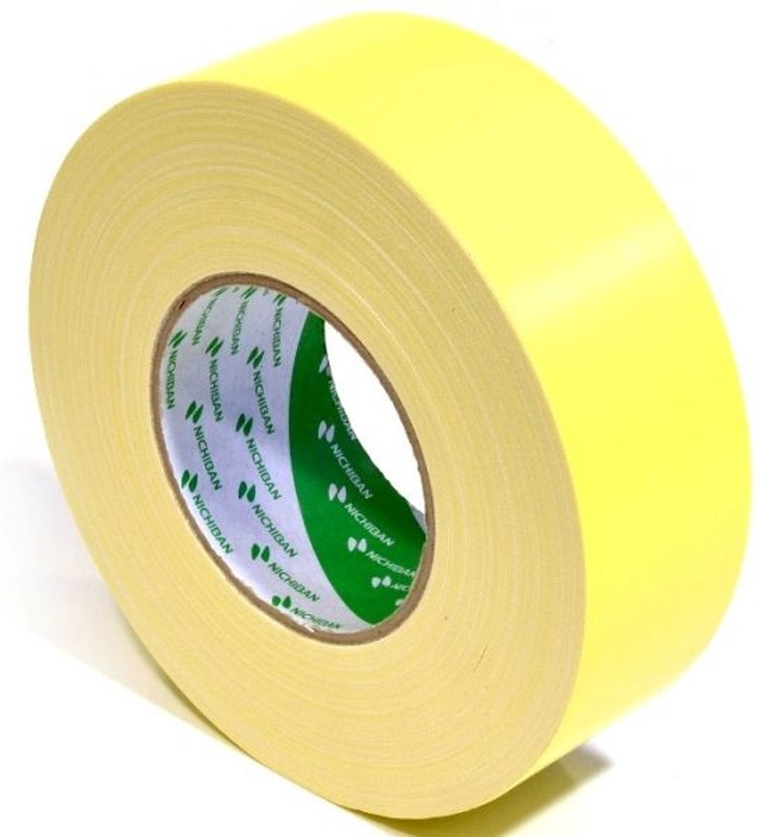 Nichiban gaffer tape Type 1200 - 50 mm breed Geel (Rol 50 meter)