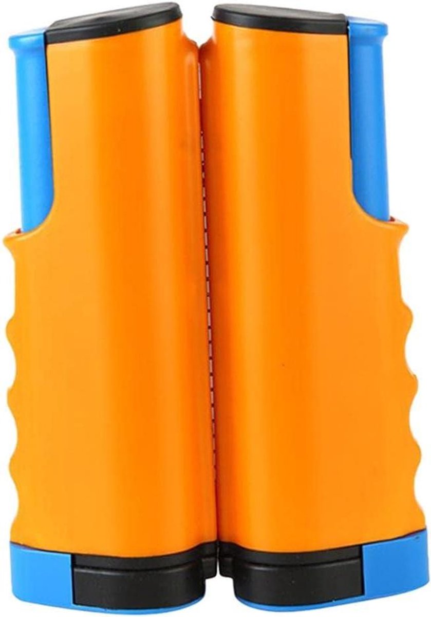 Tafeltennis Net - Ping Pong Net - Sport Spelen - Intrekbaar Ontwerp - 19x14 cm - Oranje