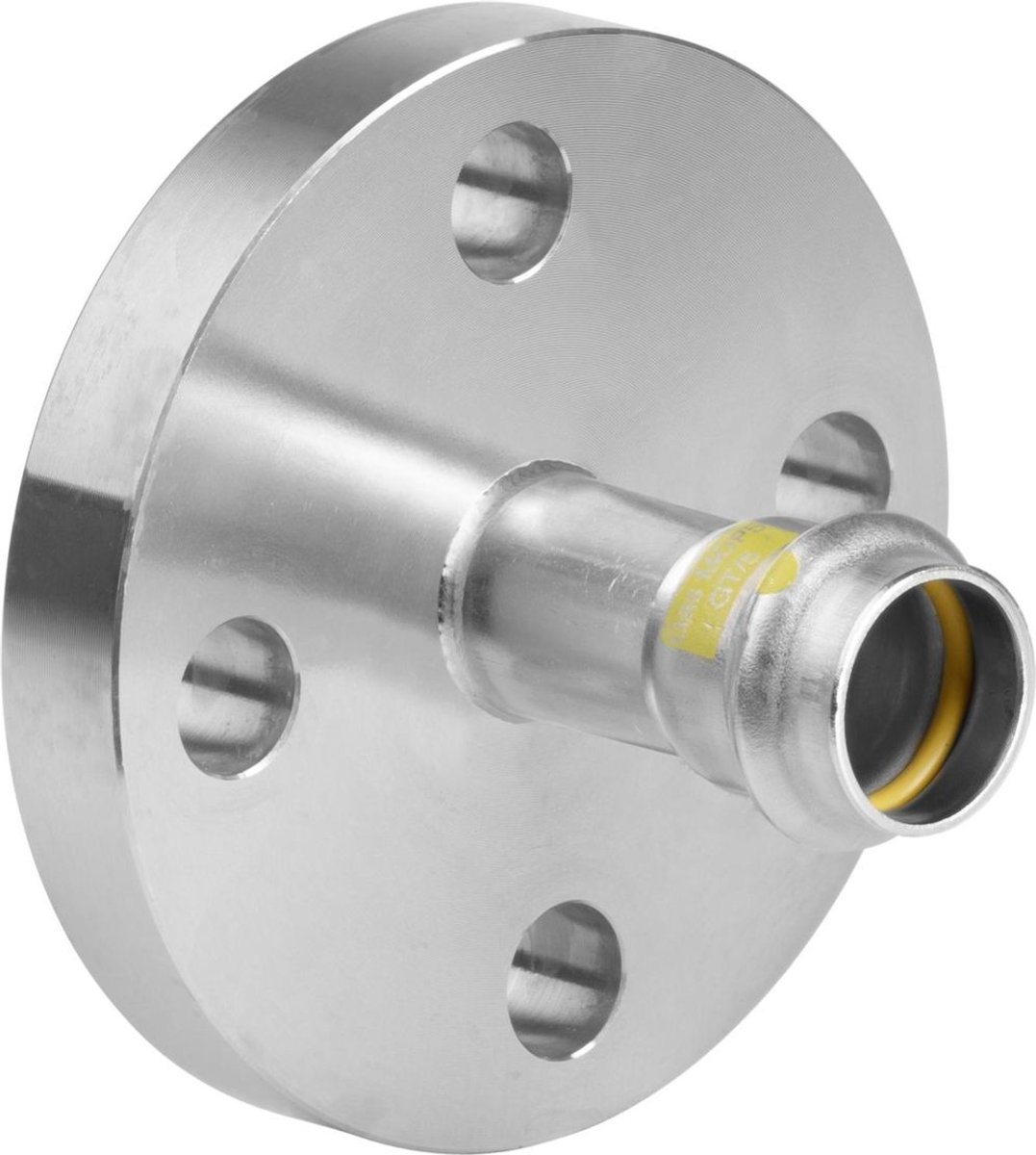 Viega Sanpress Inox G-flensovergang, DN 20, d 22mm, n 4 roestvrij staal Model 0259, 735777