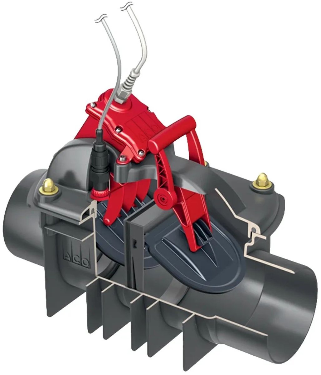 ACO Quatrix-K fecaliën-terugstuwautomaat DN/OD110, 620368