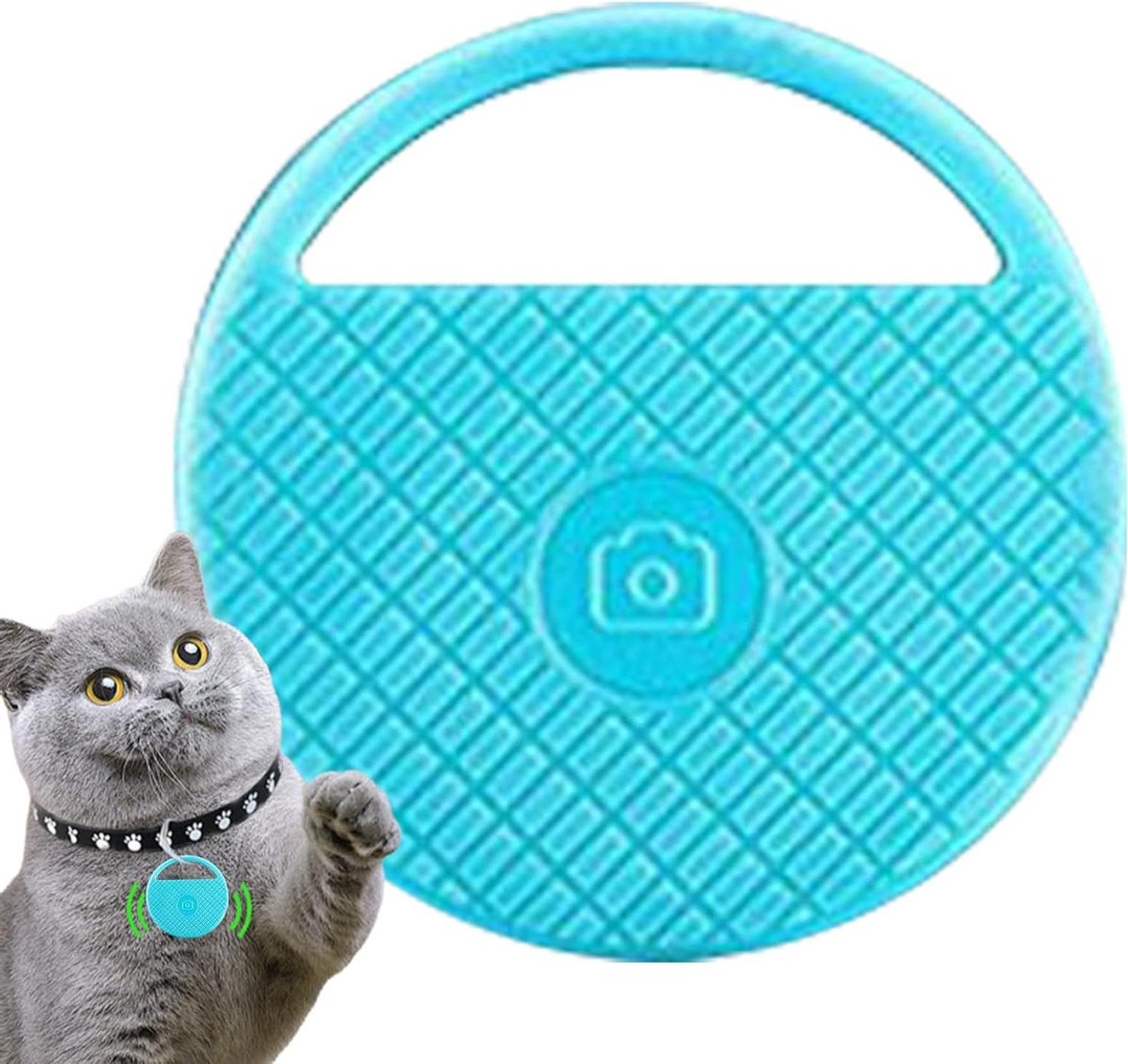 Objectzoeker Tracker - Locatie Tag - Voorwerpen Lokaliseren - Bidirectioneel Alarm - 3.8 x 3.8 cm - Meerkleurig