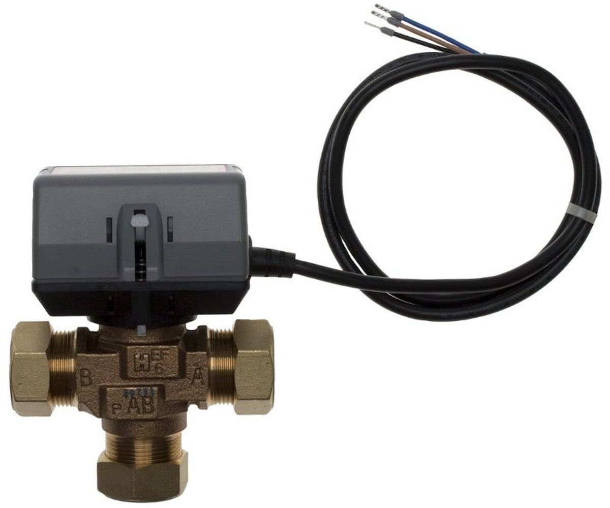 Brötje Driewegomstelklep USV 3/25 voor solarsysteem WH USV 3 28 mm, 659420