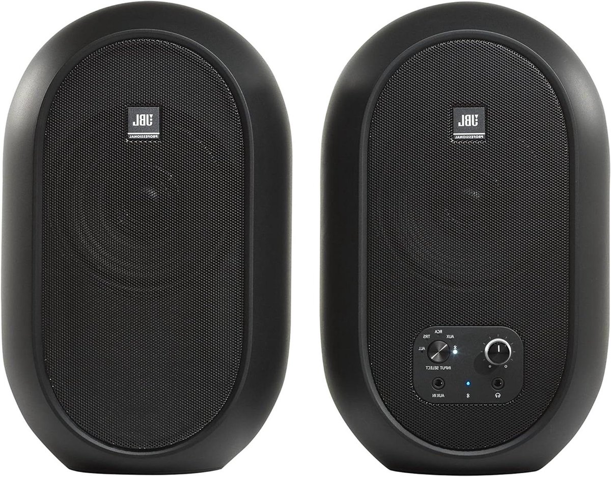 Studio Monitors - Audio Speakers - Muziek Productie - Bluetooth Streaming - Compact Design - Zwart