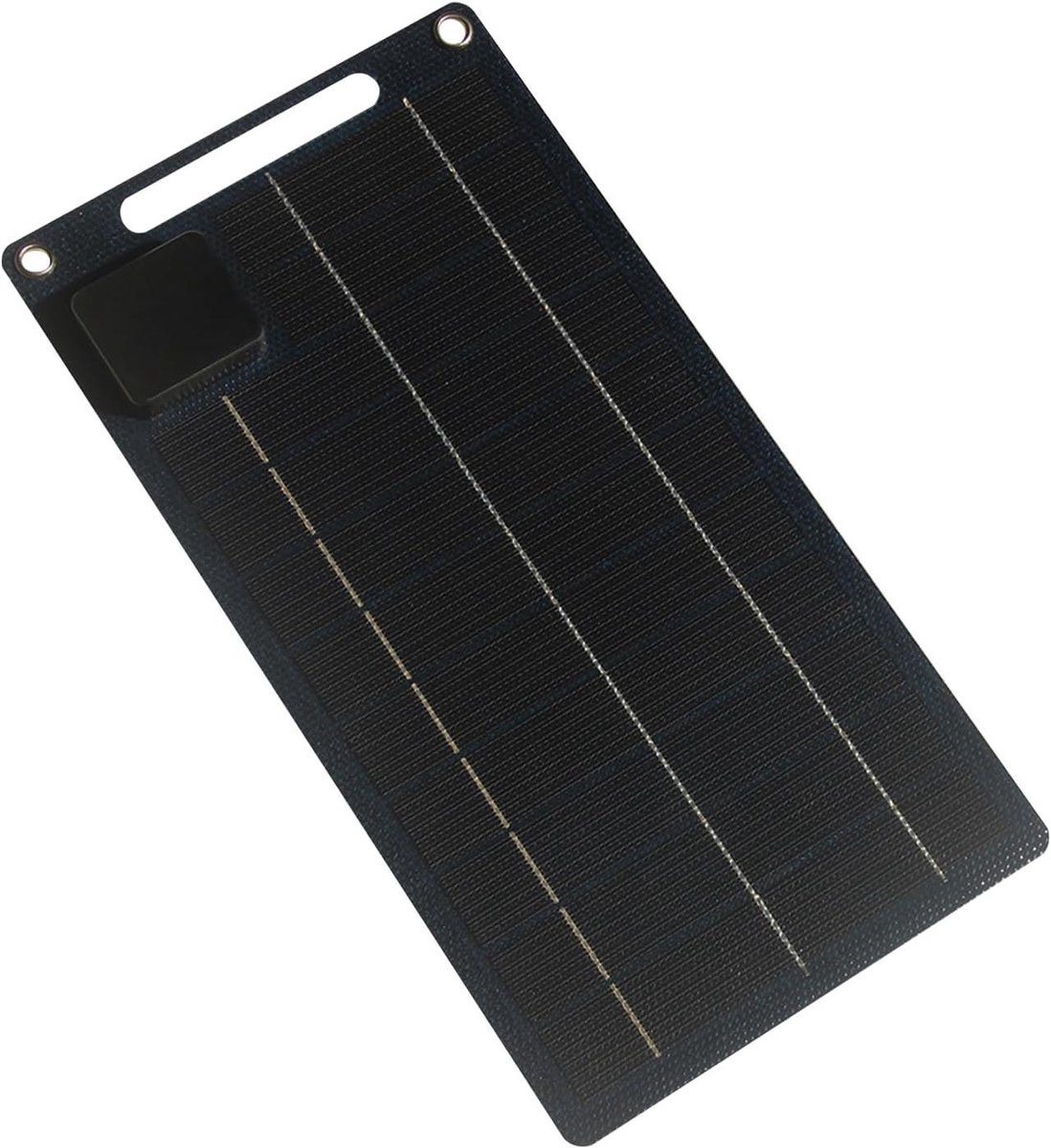 Draagbaar Zonnepaneel - Opvouwbaar Oplaadpaneel - Energie Voor Buiten - Snel Laden Twee Apparaten - 100W - Zwart