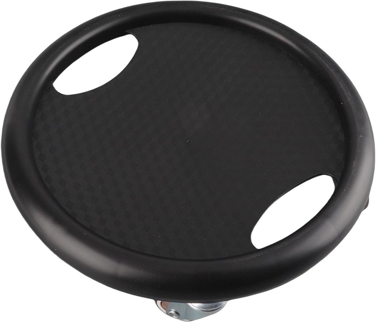 Kern sliders - Buiktrainer schijven - Core training - 4 universele rollen - 29x29x5 cm - Zwart