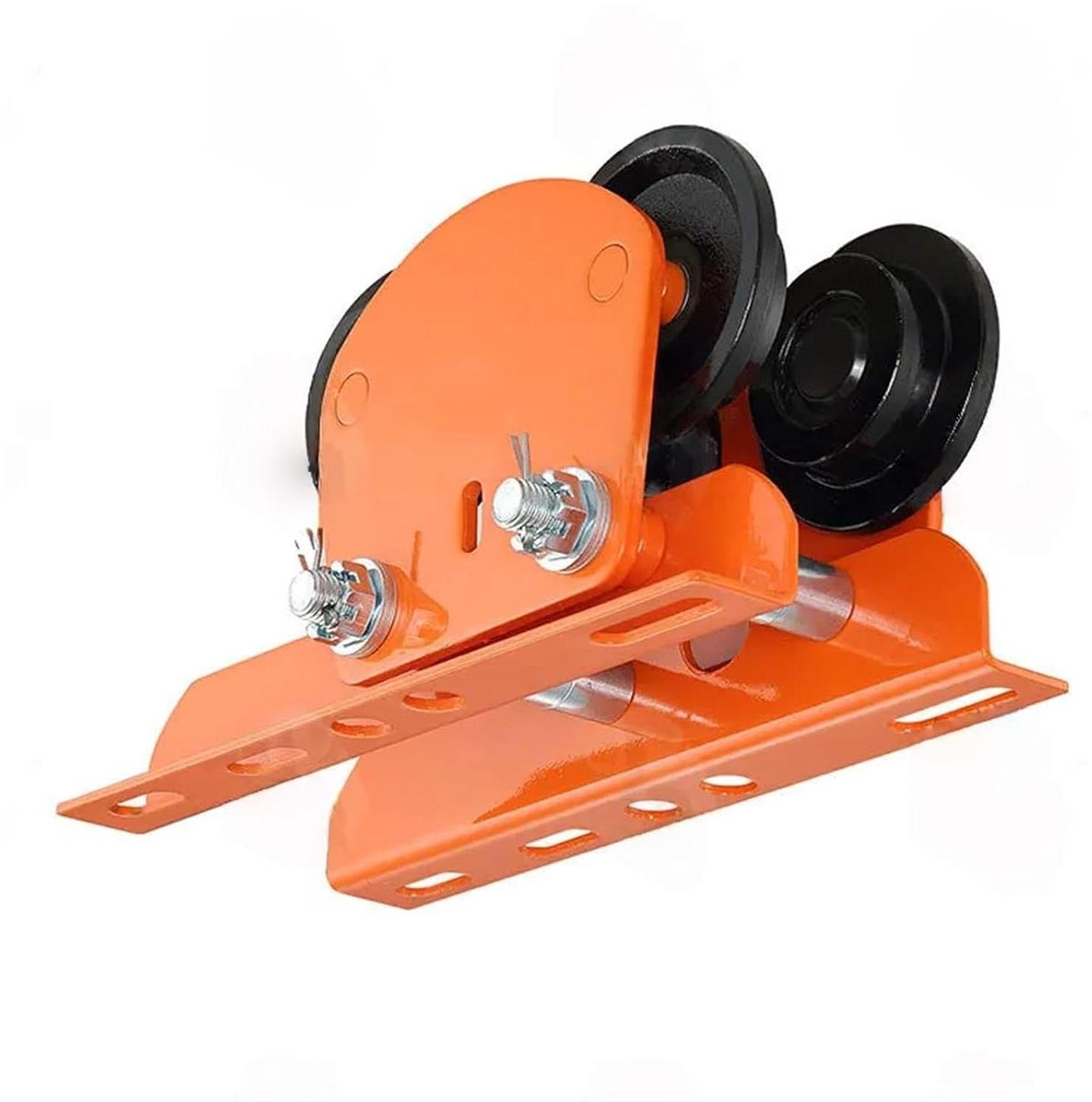 Kettingtakel Trolley - I-Beam Trolley - Materiaal Hefwerk - Afneembaar Ontwerp - 0.5T Capaciteit - Grijs