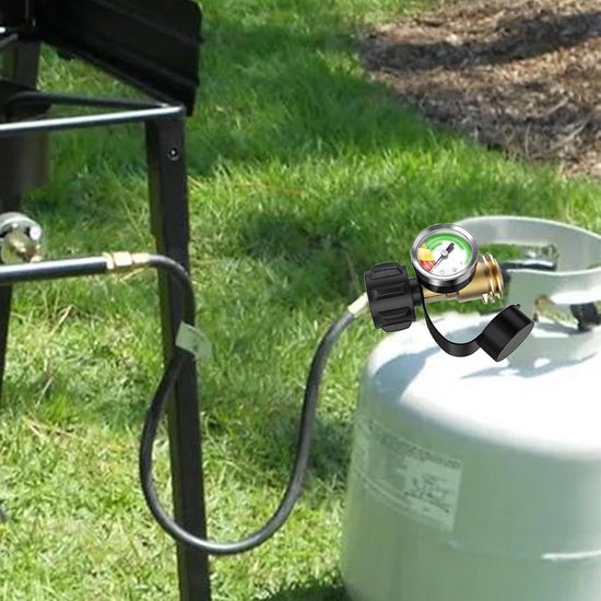 Generisch Propaangas niveau-indicator, gasflesmeter voor propaangastank, lekdetector en drukmeter, ideaal voor barbecue, campers en verwarmingen — afbeelding 5