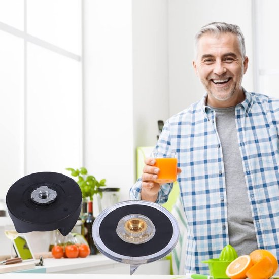 Vt products - Vervanging Basistandwielen - Reserveonderdelen - Zwart - Rubberen Bladtandwielen - Geschikt voor Magic Bullet - Model Zerodis6w2egknxst2 van vt — afbeelding 4