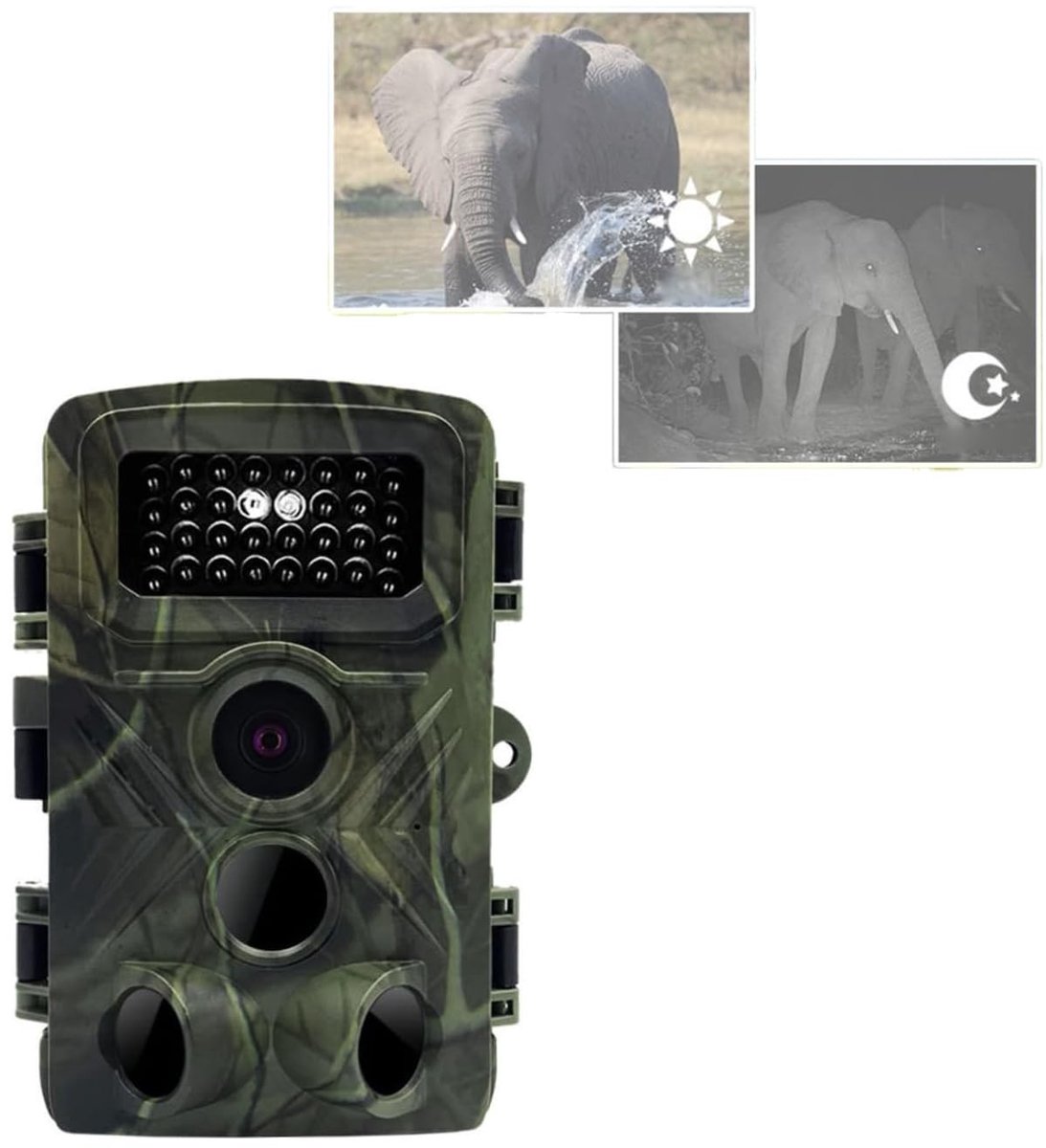 Vt products - Wildcamera - Trail Camera - 36MP - Waterdicht - Nachtzicht - Wildlife Scouting - Jacht