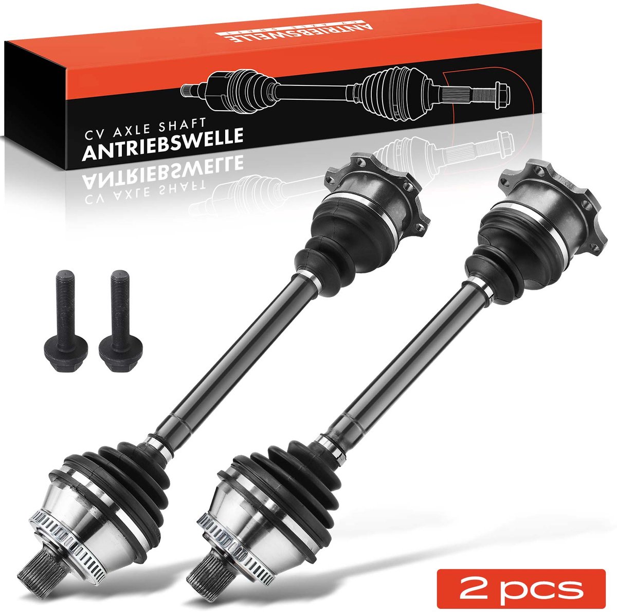 Frankberg 2x Aandrijfas Vooras voor VW Passat Variant Audi