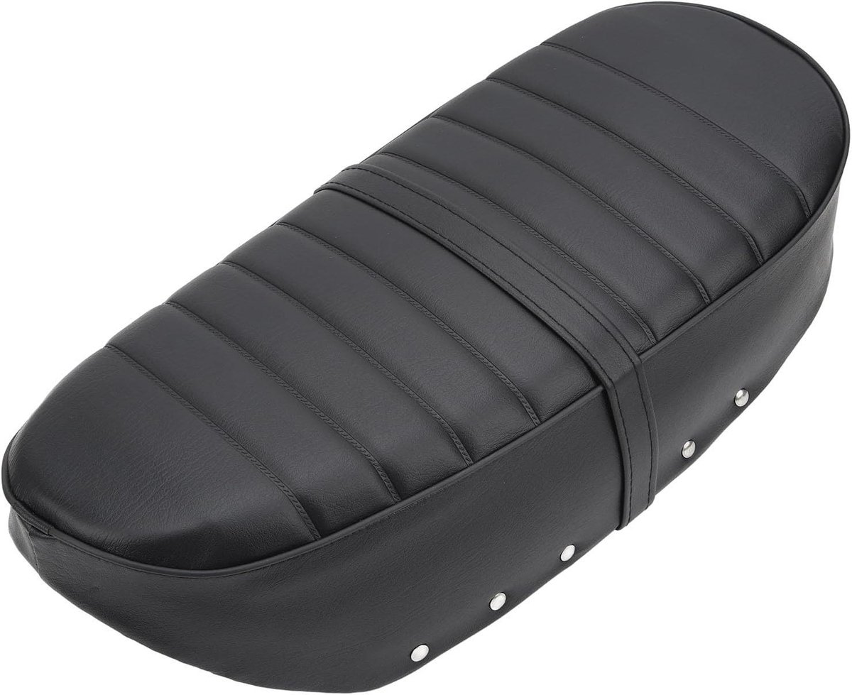 Motorfiets Stoelkussen - Zitkussen Motor - Comfortabel Rijden - Sterke Decompressie - 56 x 26 x 14 cm - Zwart