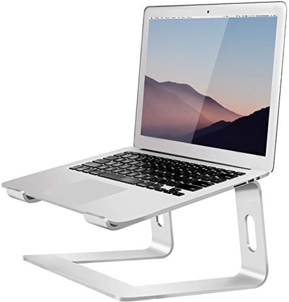 Aluminium laptopstandaard - Verstelbare verhoging voor notebooks tot 15,6 inch