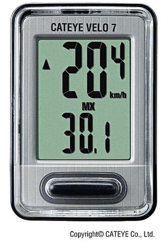 Cateye Velo 7 Fietscomputer - CC-VL520 - Zwart van CatEye — afbeelding 3