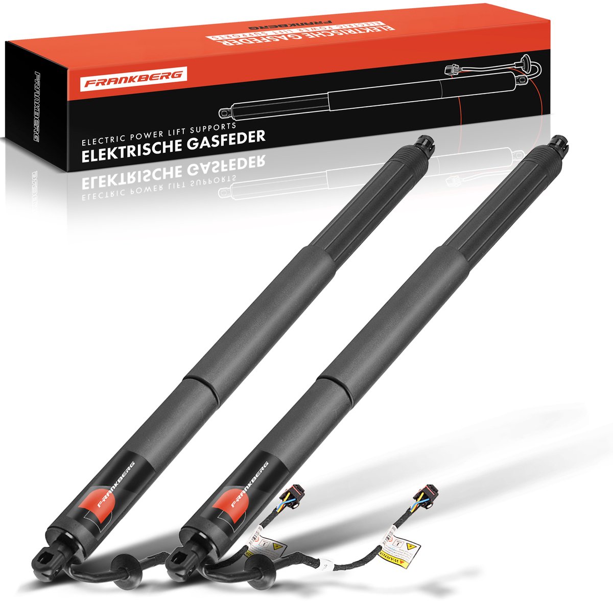 Frankberg 2x Gasveer Elektrisch Achterklep voor Porsche Macan 95B
